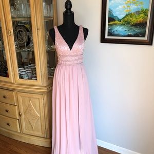 Long Pink Dress